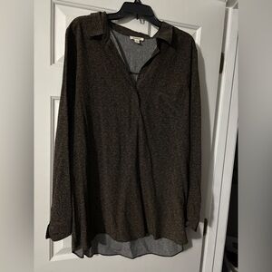Beautiful Goodthreads tunic with tiny dot print